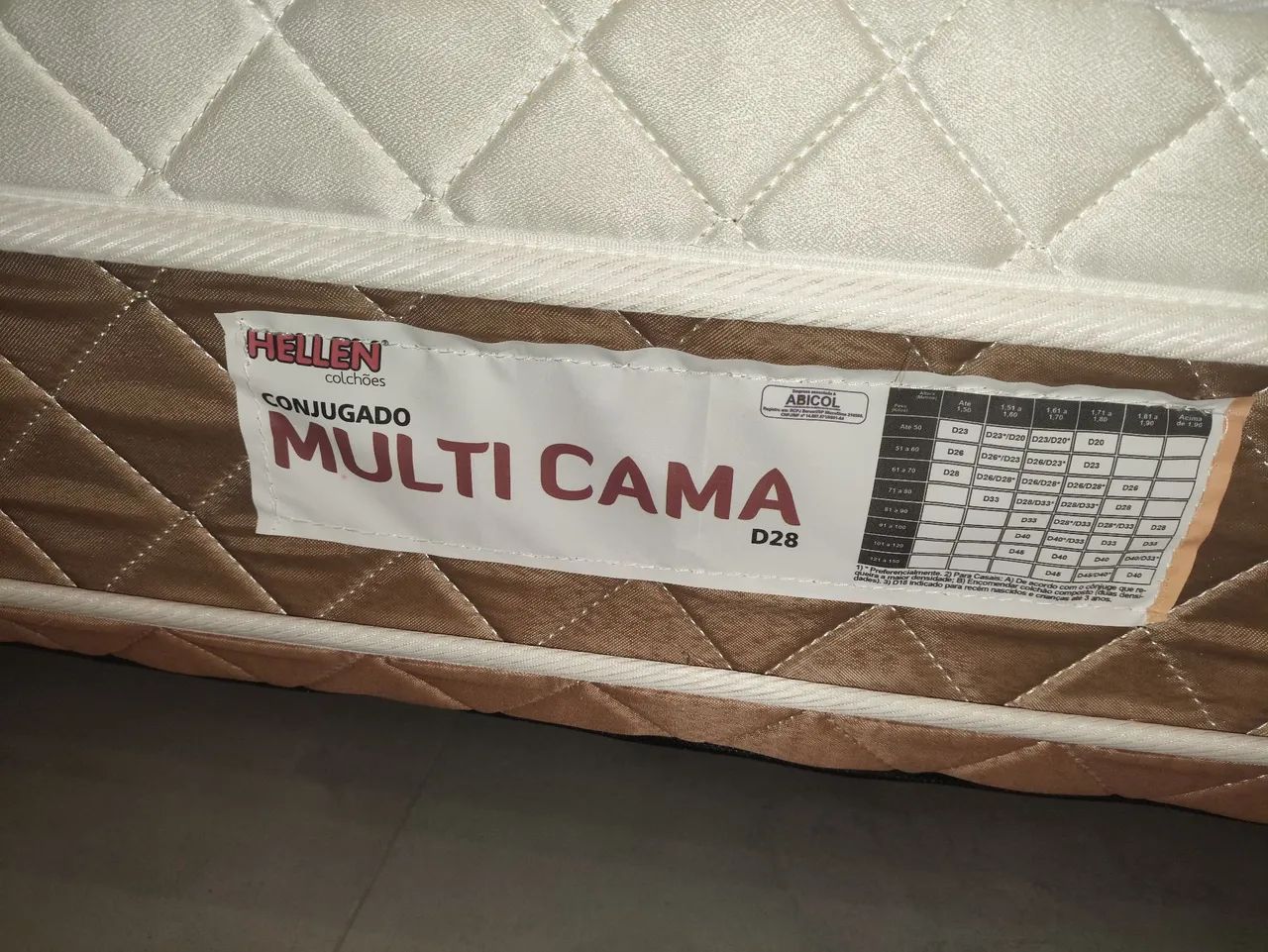 Cama conjugada hellen