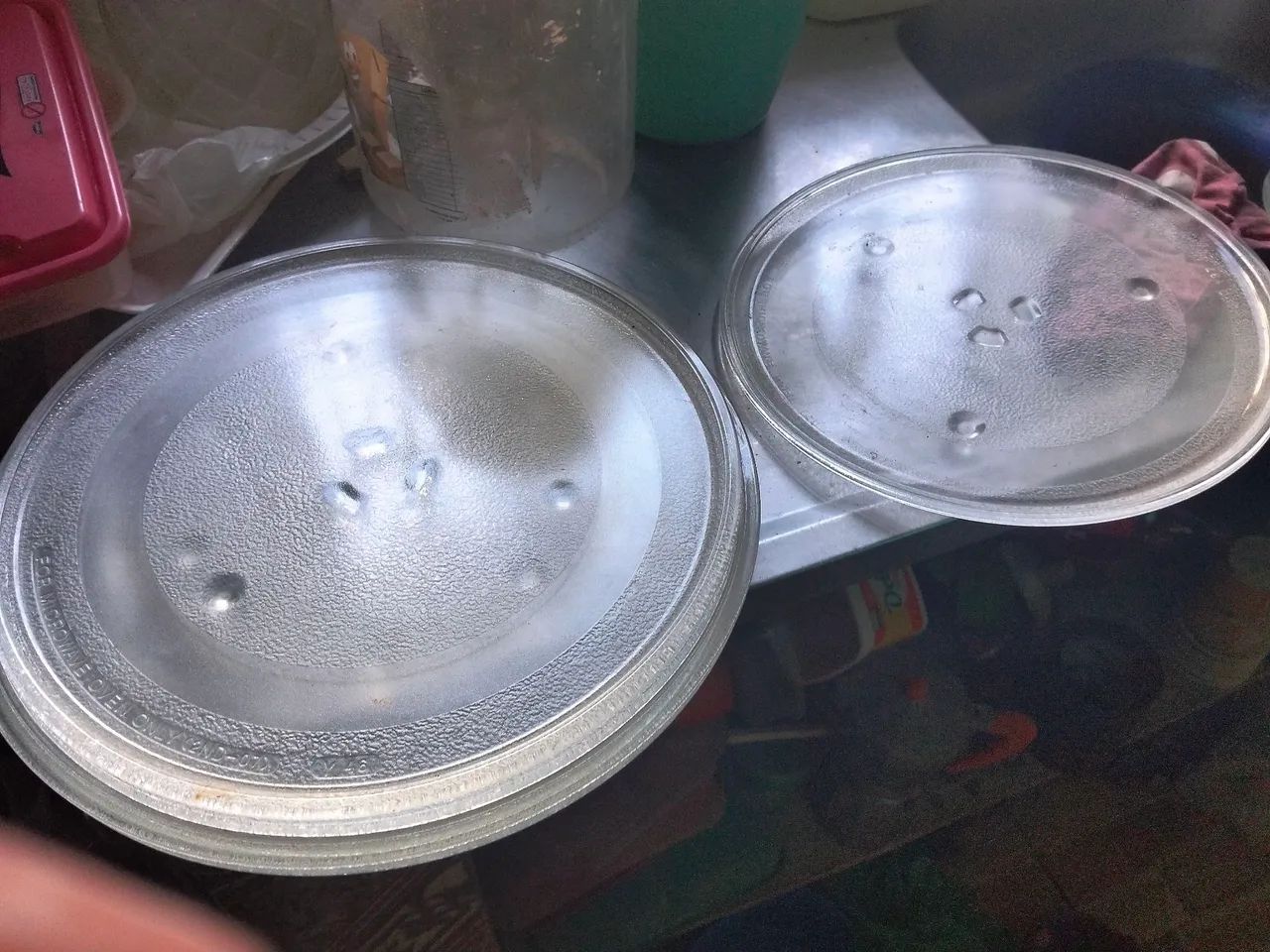 Pratos de microondas 