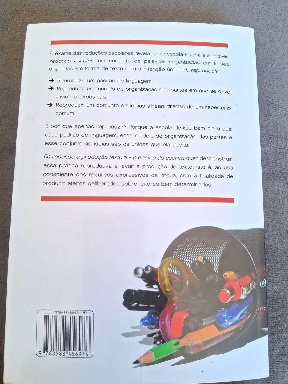 Livro Da Redação a produção textual - Foto 2