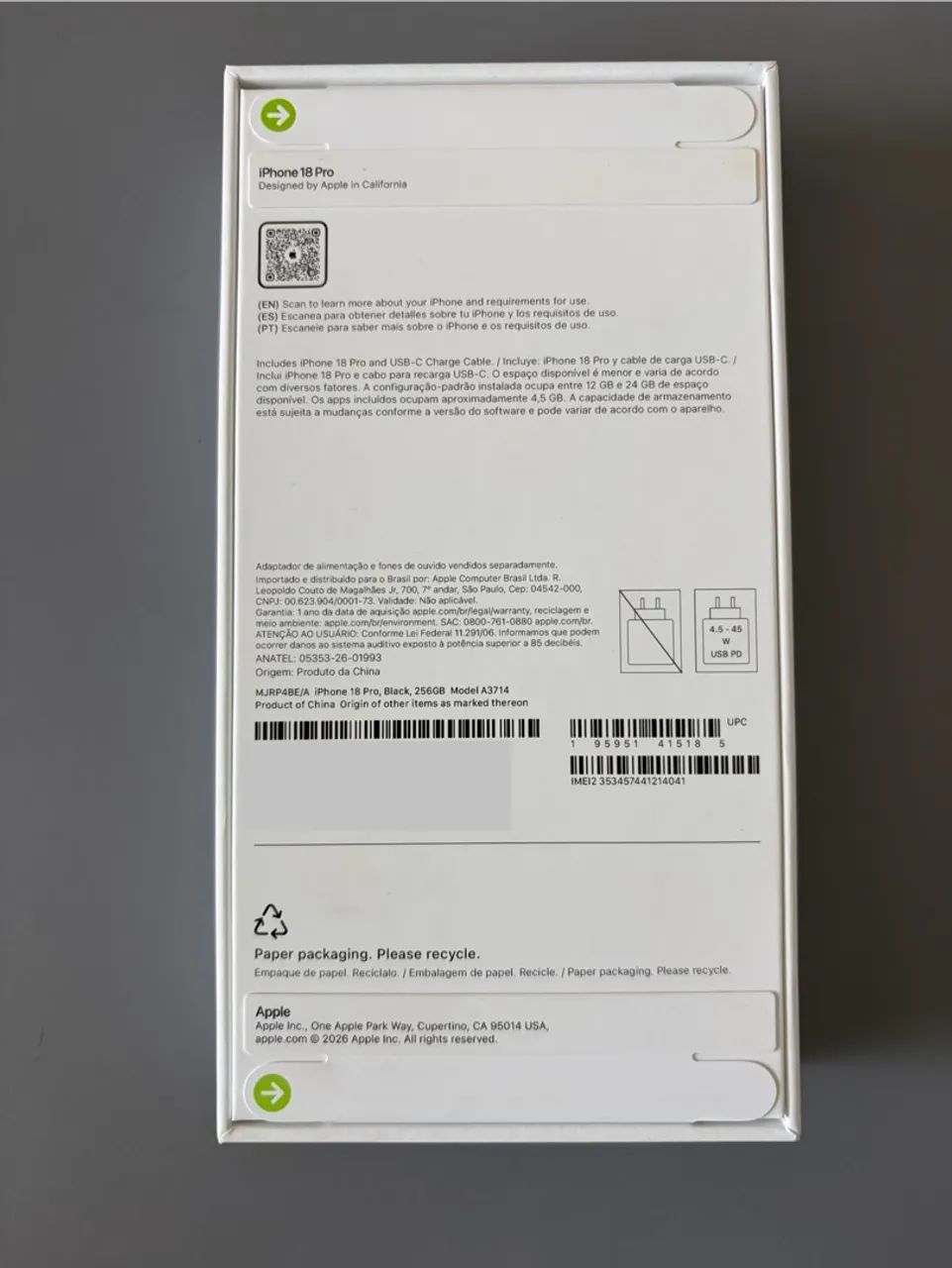 iPhone 18 pro 256gb - Foto 2