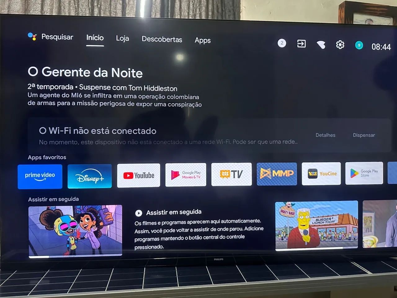 Tv Phillips 50 polegadas Android 