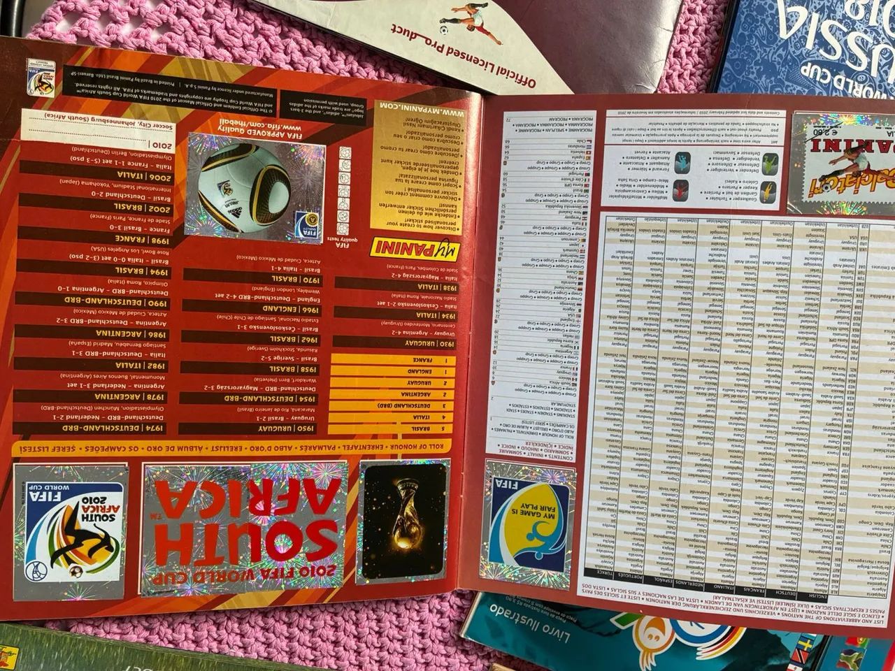 Coleção de álbuns da copa de 1990 até 2022 completos! - Foto 3