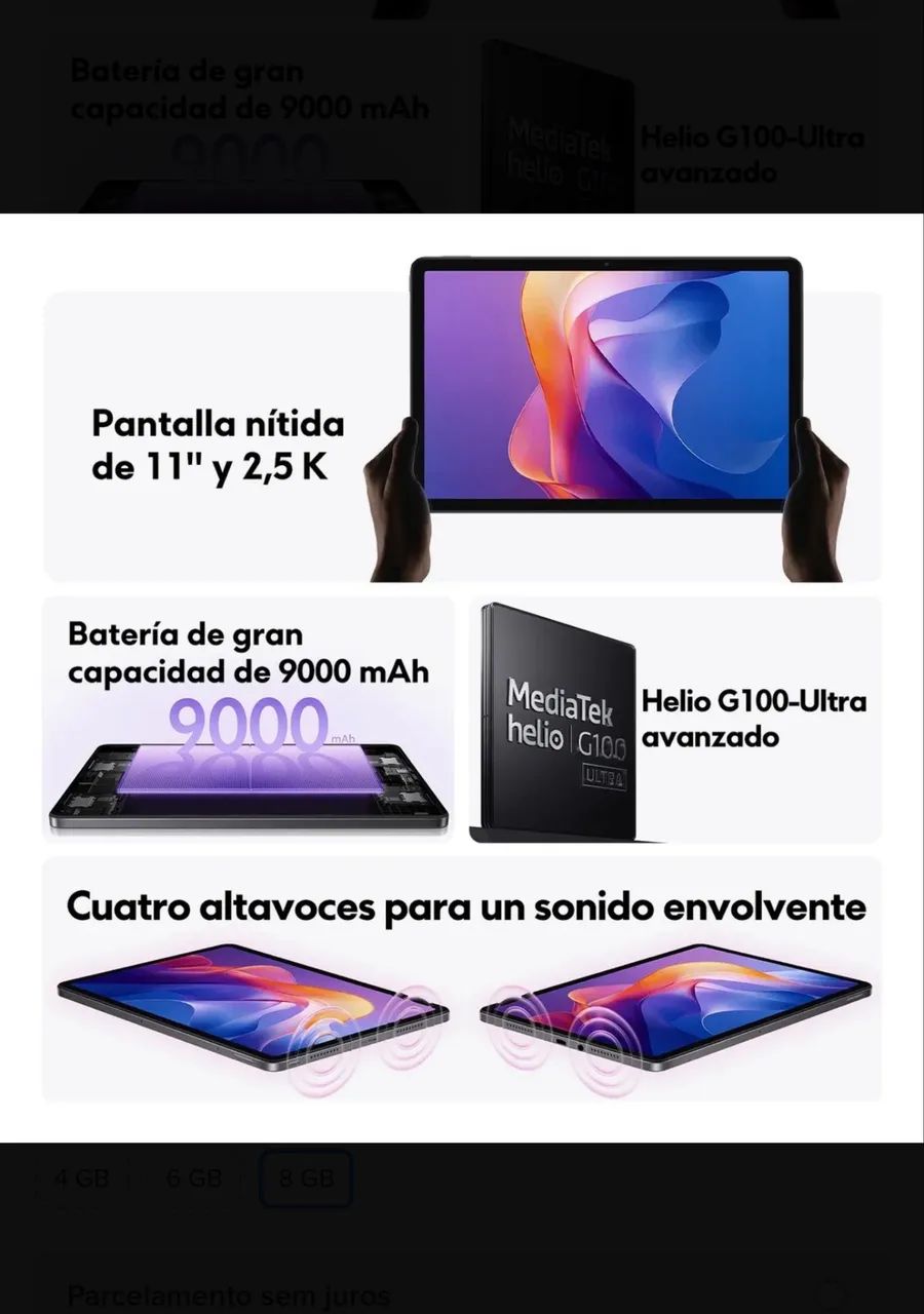 Tablete redmi pad 2 - Foto 2