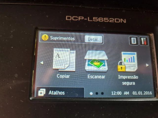 IMPRESSORA LASERJET BROTHER DCP-L5652DN-ANTES FAVOR LER A DESCRIÇÃO!