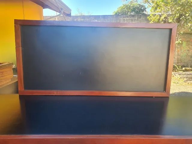 Bancada e painel de madeira  - Foto 4