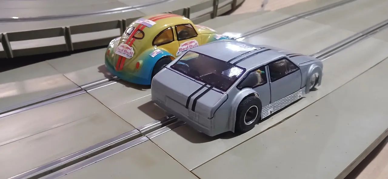Autorama estrela 2 carrinhos bolha  - Foto 3