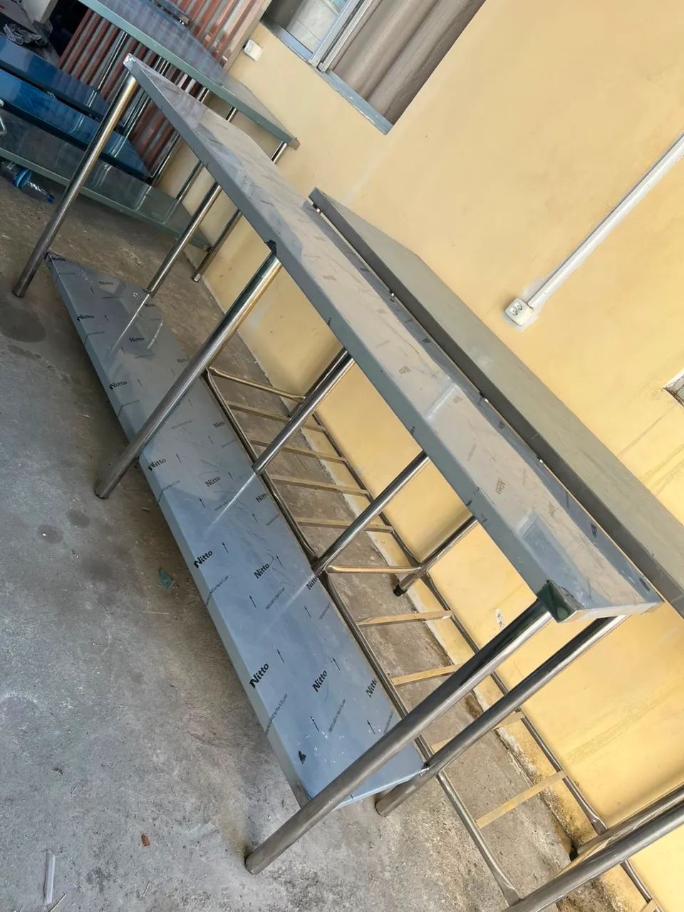 Mesas em inox a pronta entrega 