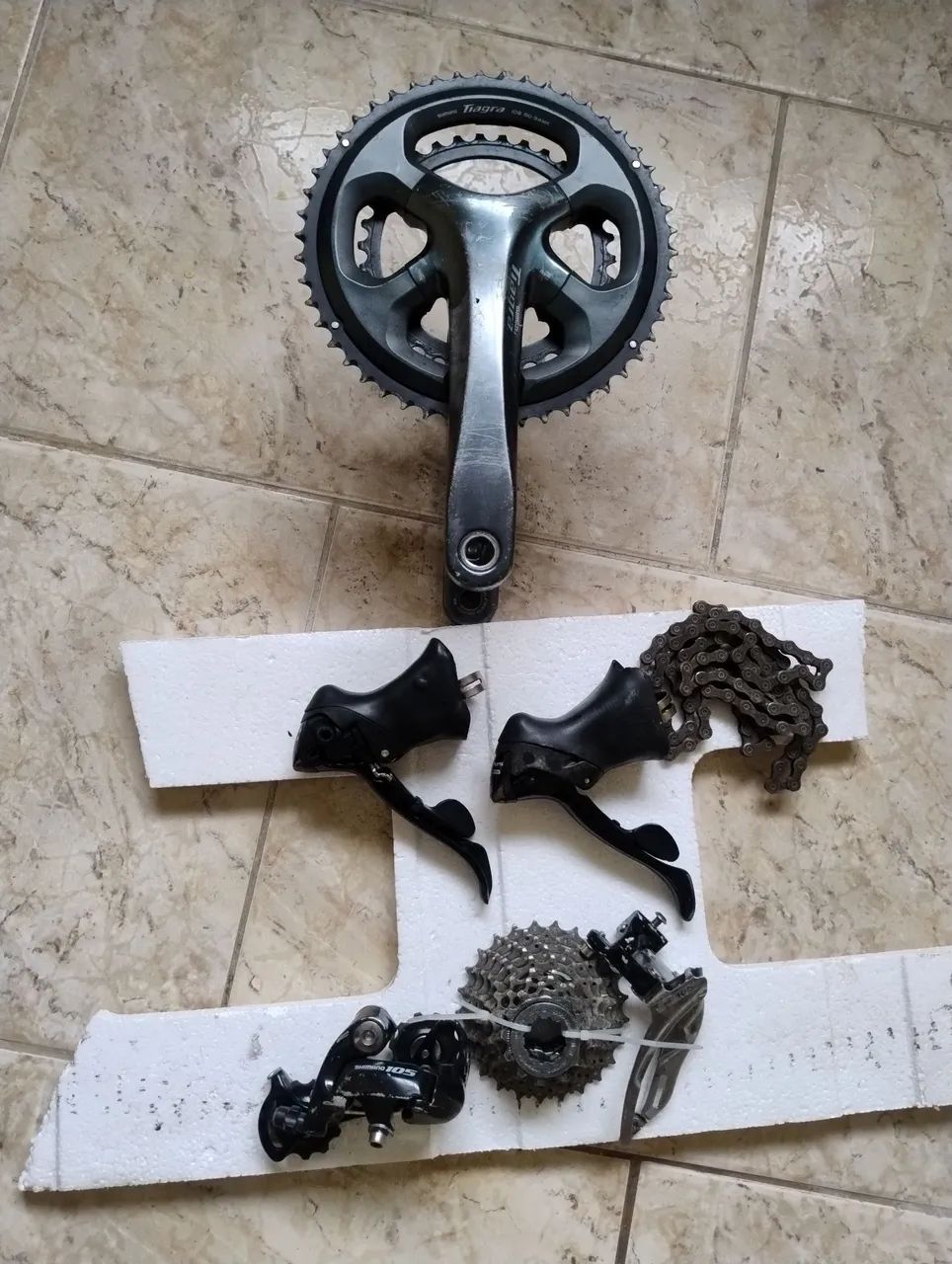 Grupo Shimano 105 RD 5501 - Foto 2