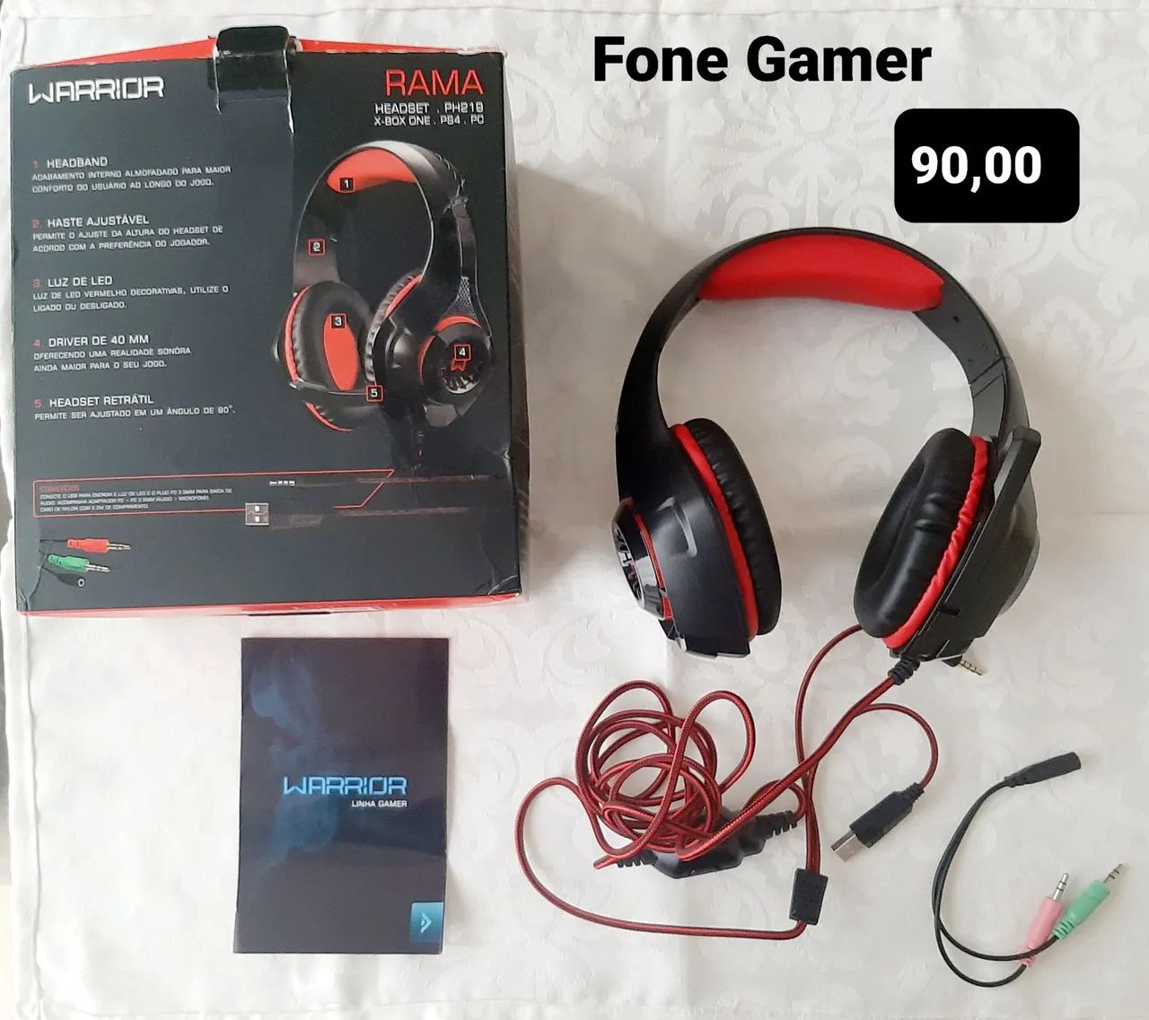Fone Gamer Warrior