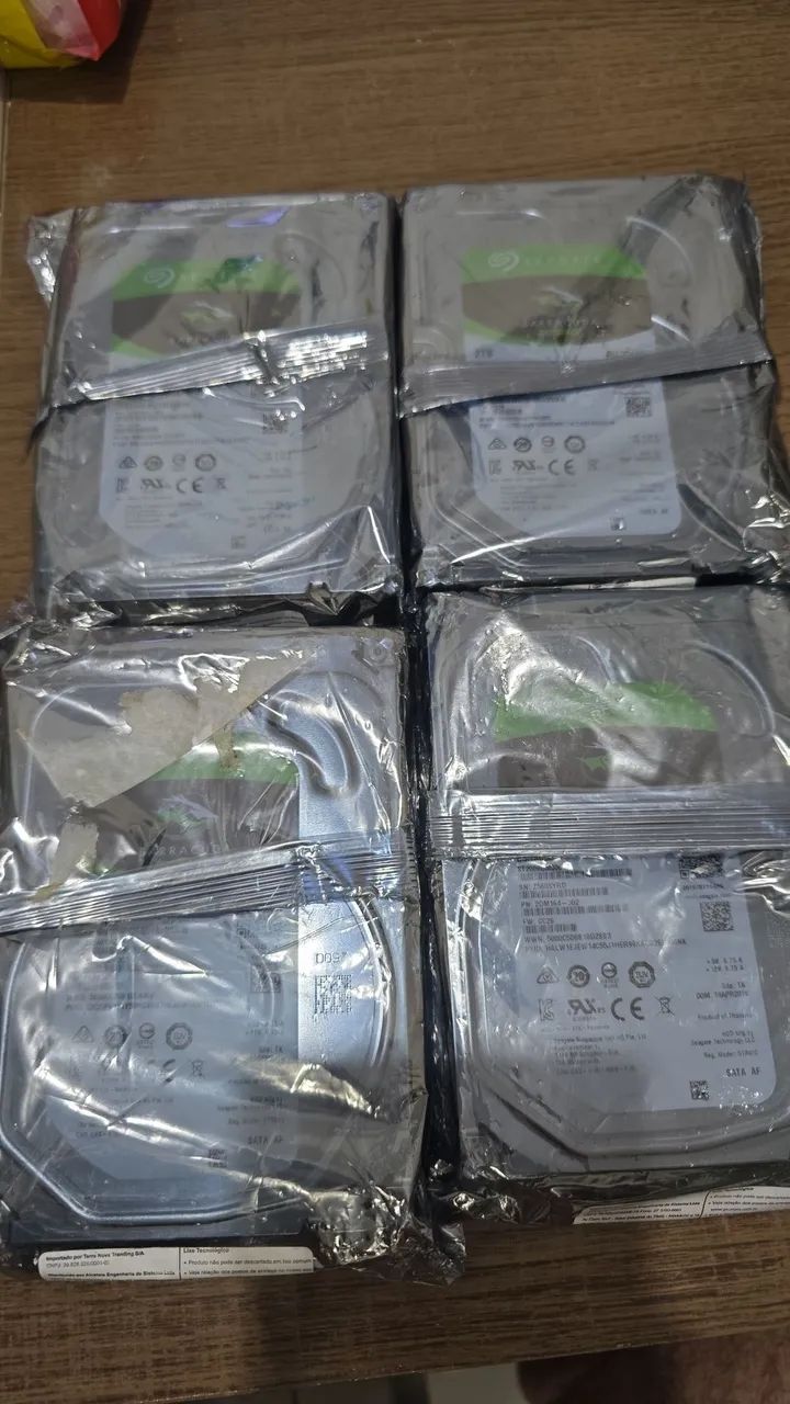 HD Seagate Barracuda 2TB - Lacrado - Armazenamento - Figueiras