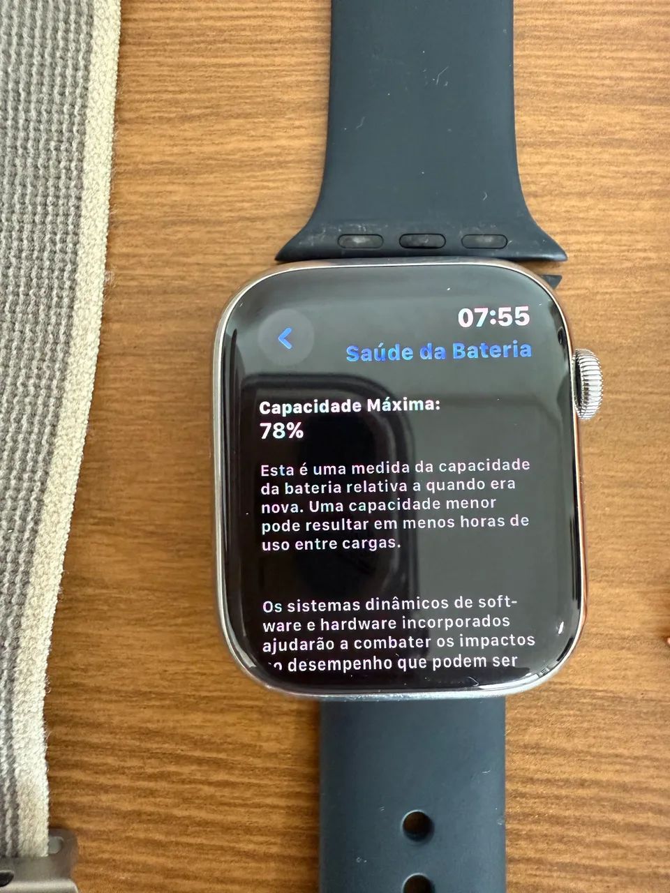 Apple Watch 7 aço inox  - Foto 2