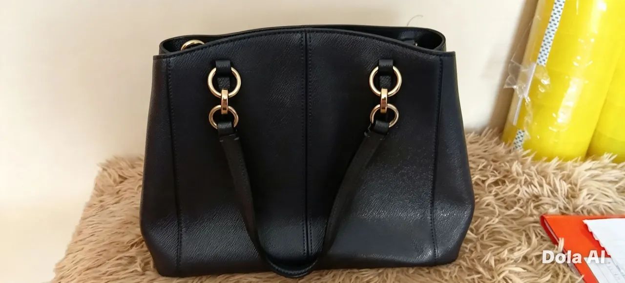 Bolsa coach original azul marinho  - Foto 4