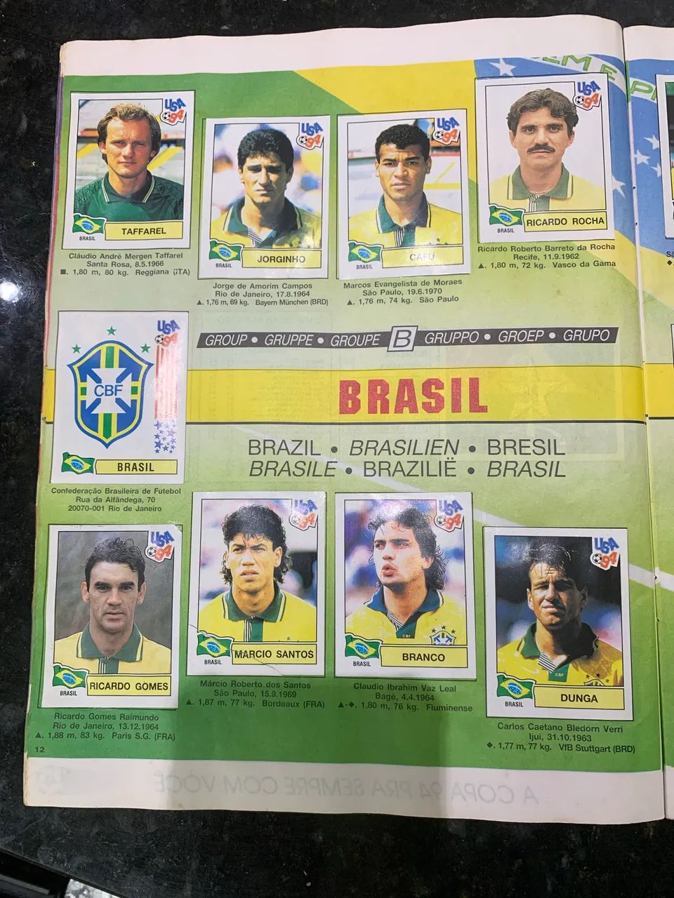 Álbum Copa Panini 90 e 94 - Perfeitos - Foto 5