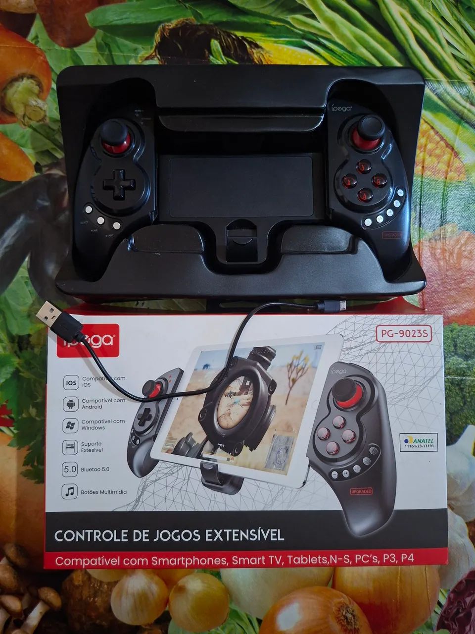 Controle Bluetooth IPEGA PG-9023S Original | Android, iOS, PC e Smart TV - Foto 4