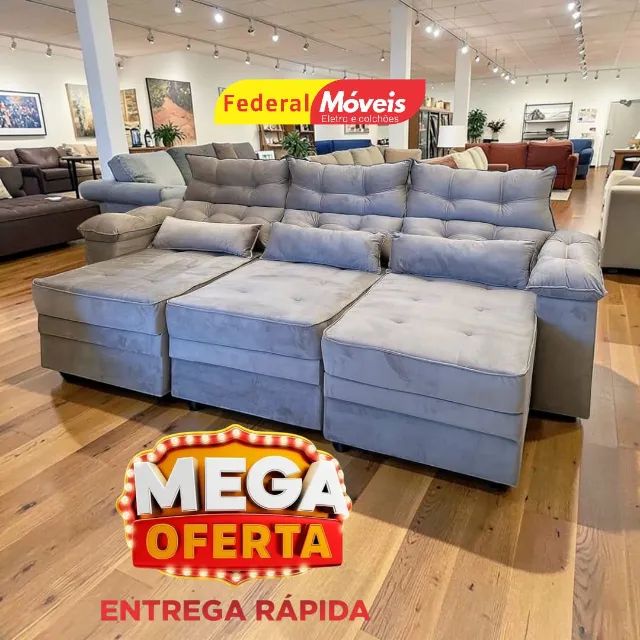 Sofá 2,90m - Oferta Imperdível!
