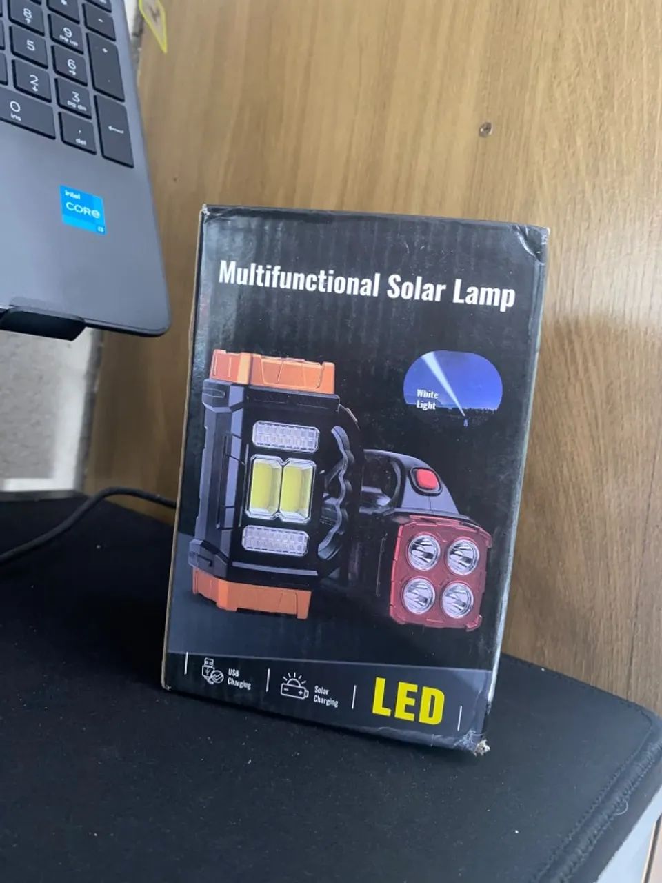 Lanterna LED Solar Recarregável - Foto 3