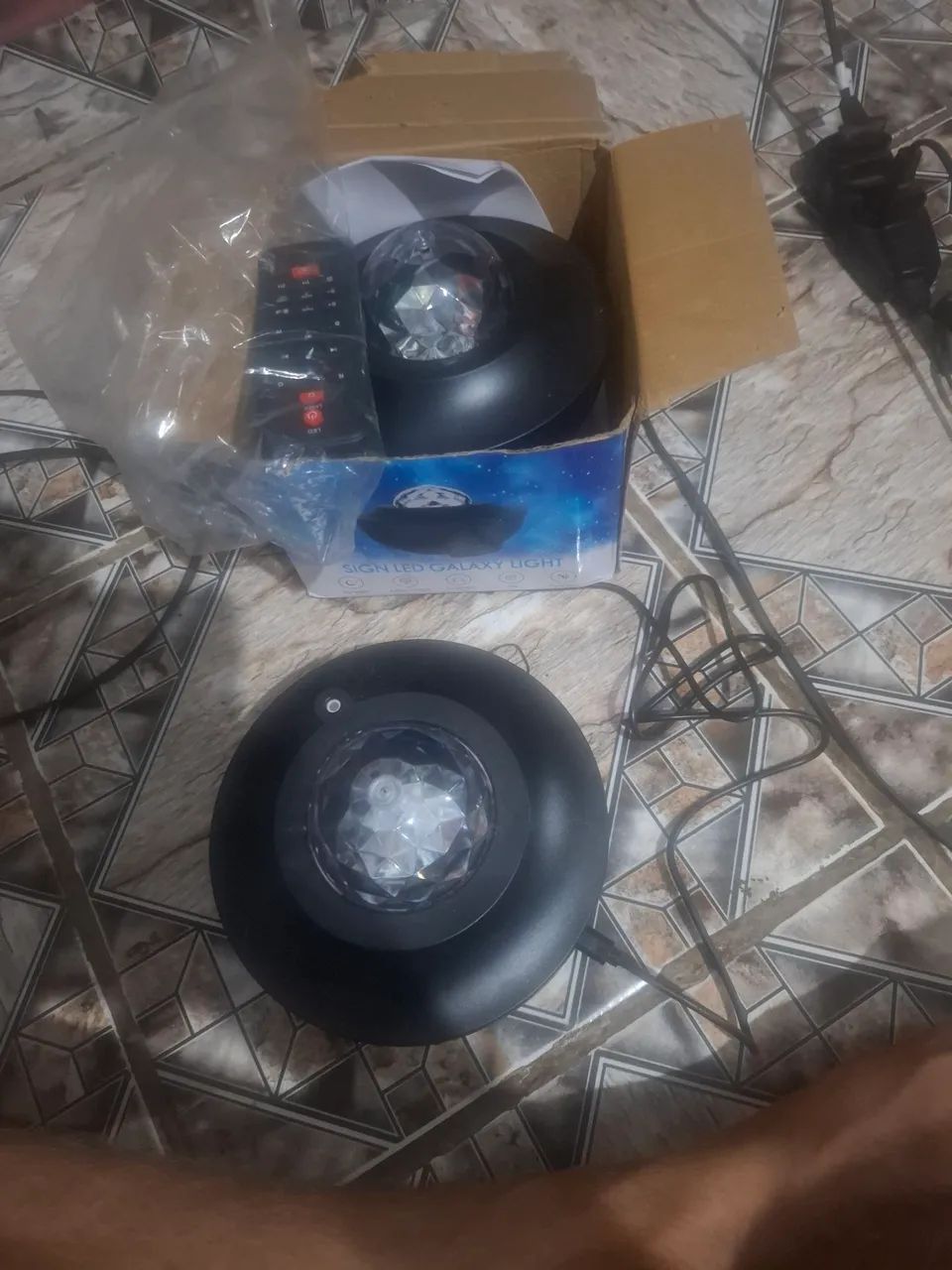 Caixa de som de Led toda digital 