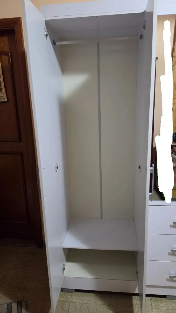 Guarda roupa branco - Foto 2