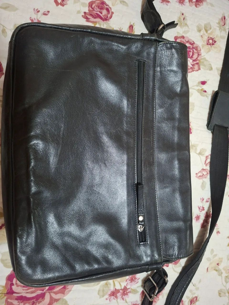 Bolsa masculina em couro Bagaggio - Foto 2