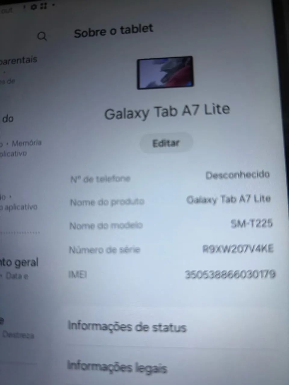 Tablet Samsung A7 lite 32 Gb  - Foto 5