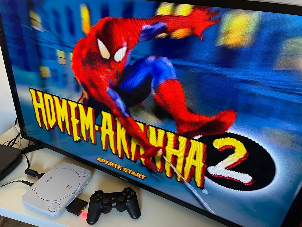 PS1 PSone com jogos e memory card - Foto 4