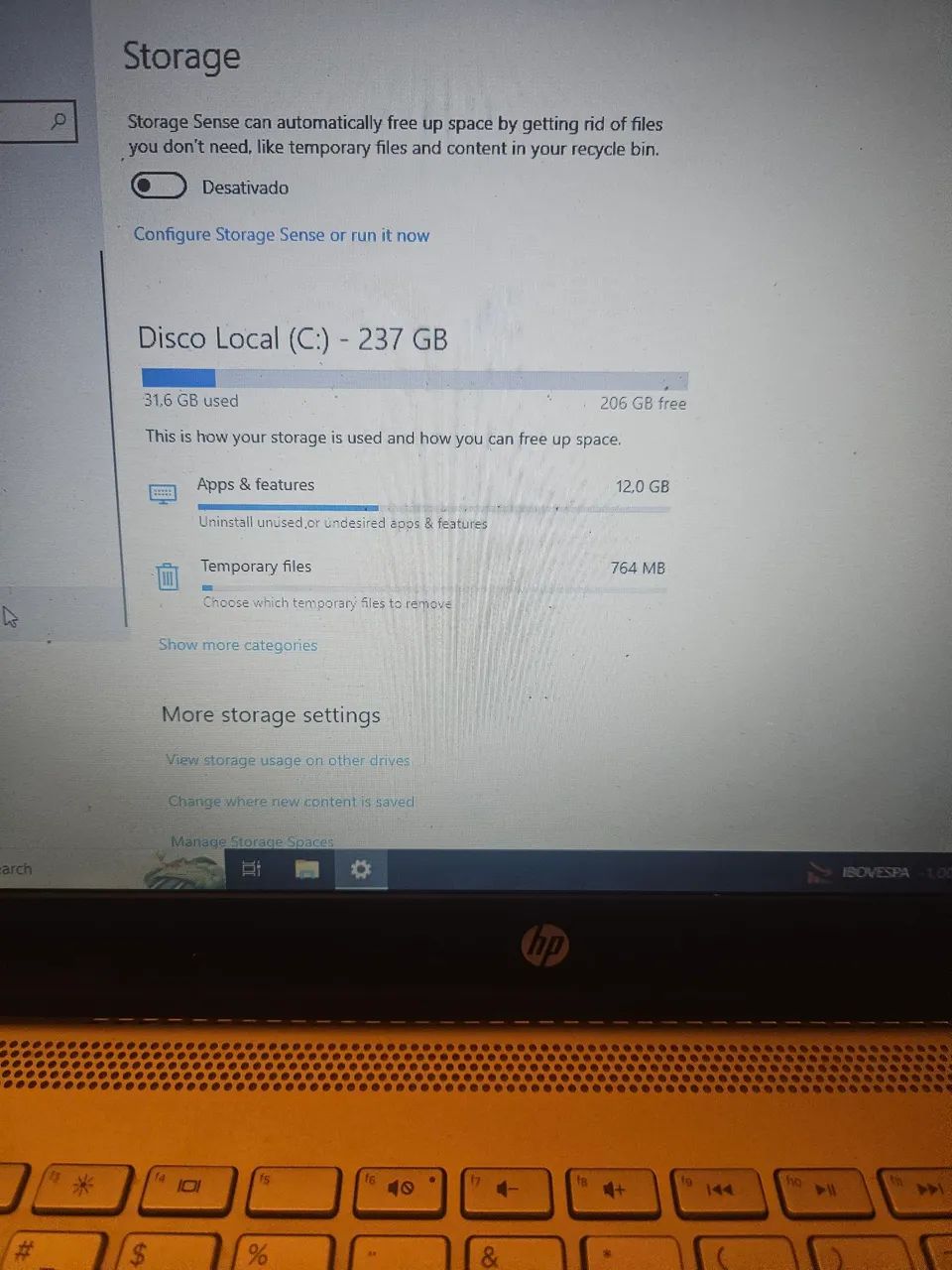 Vendo notbook  hp pavilion Q188 defeito - Foto 3