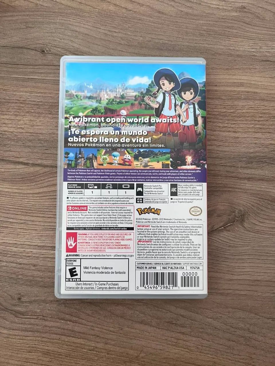 Nitendo switch v1+ pokemon scarlet+ case - Foto 4