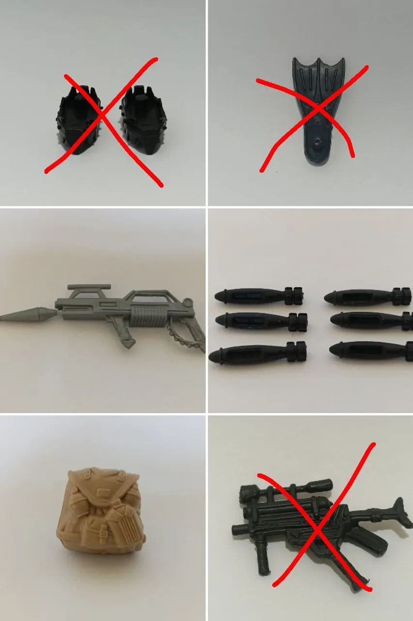 Comandos Em Ação Gi Joe acessórios  - Foto 3