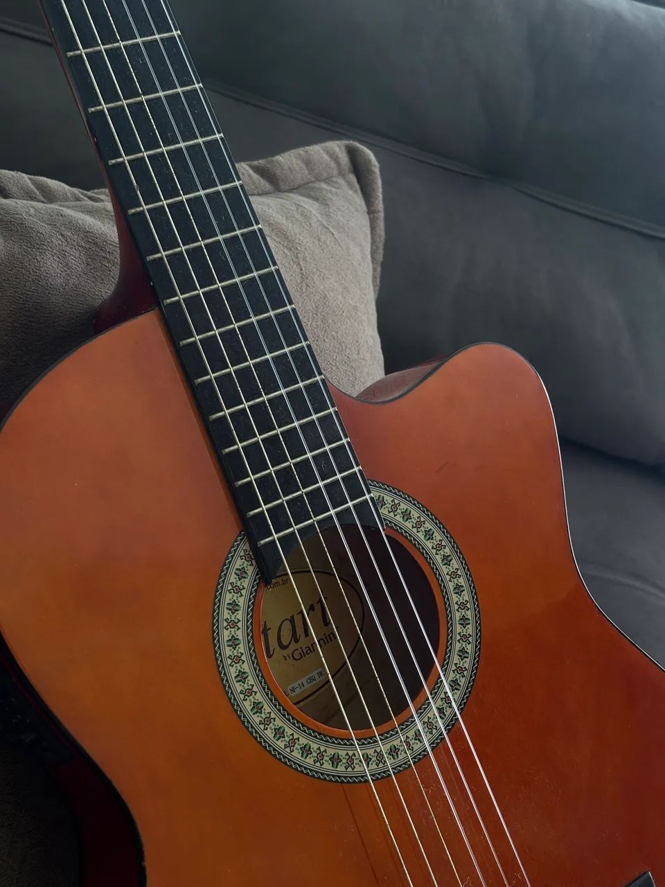 VIOLÃO GIANNINI START (perfeito estado nunca usado) - Foto 4
