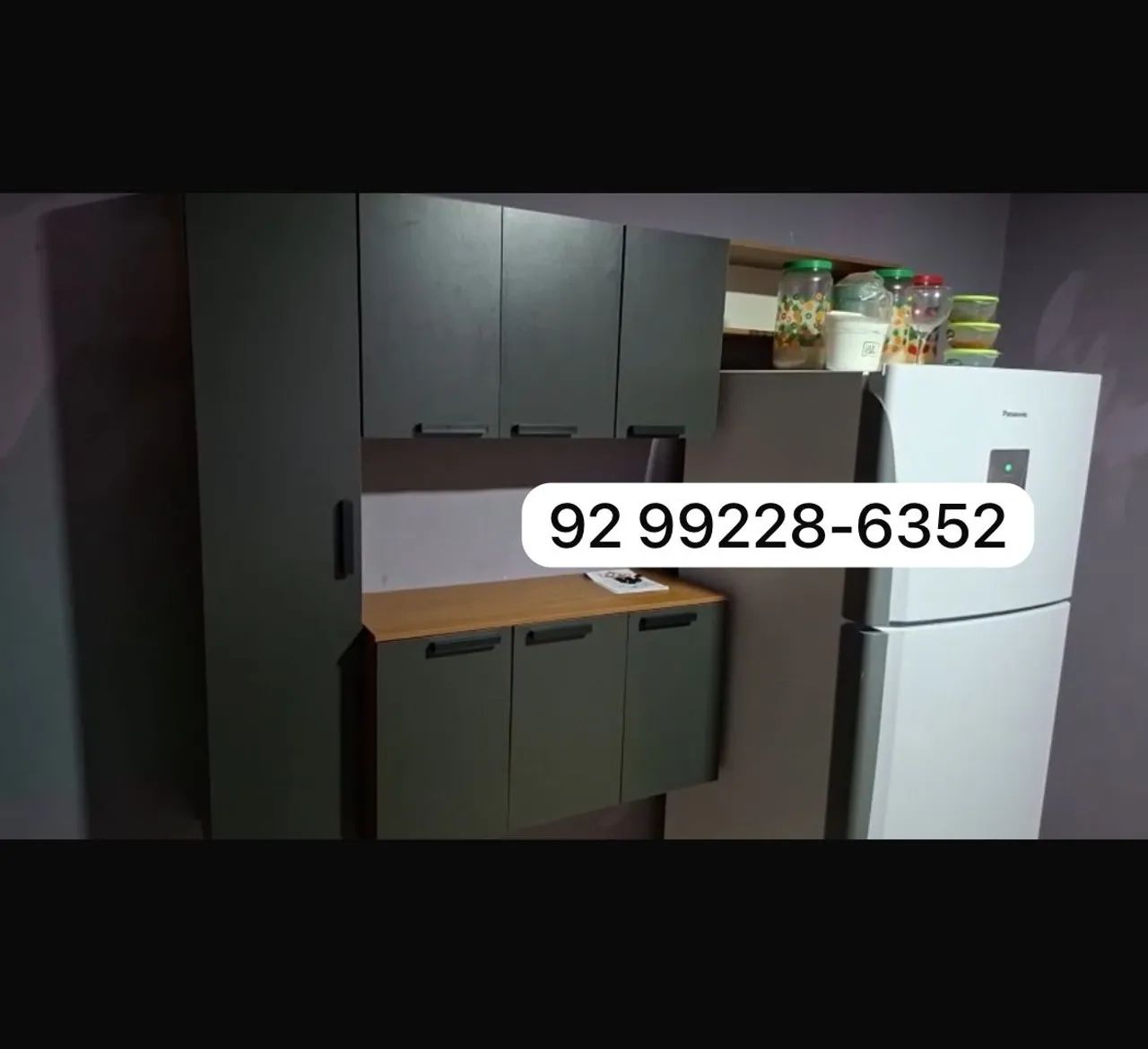 Armário de cozinha completo $