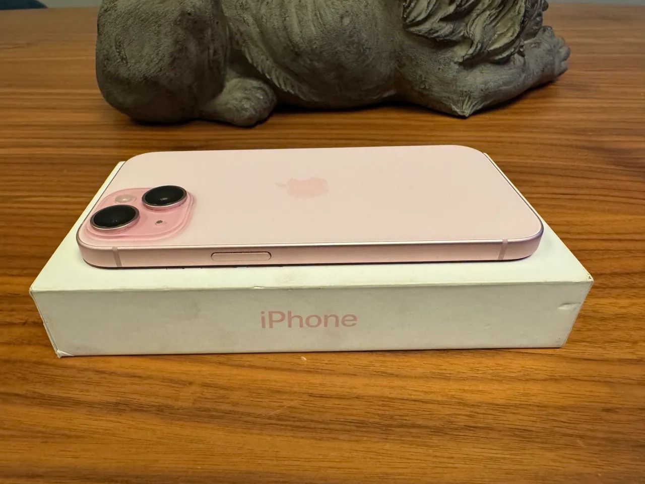 Iphone 15 128GB Rosa 90% C/Caixa - Foto 3