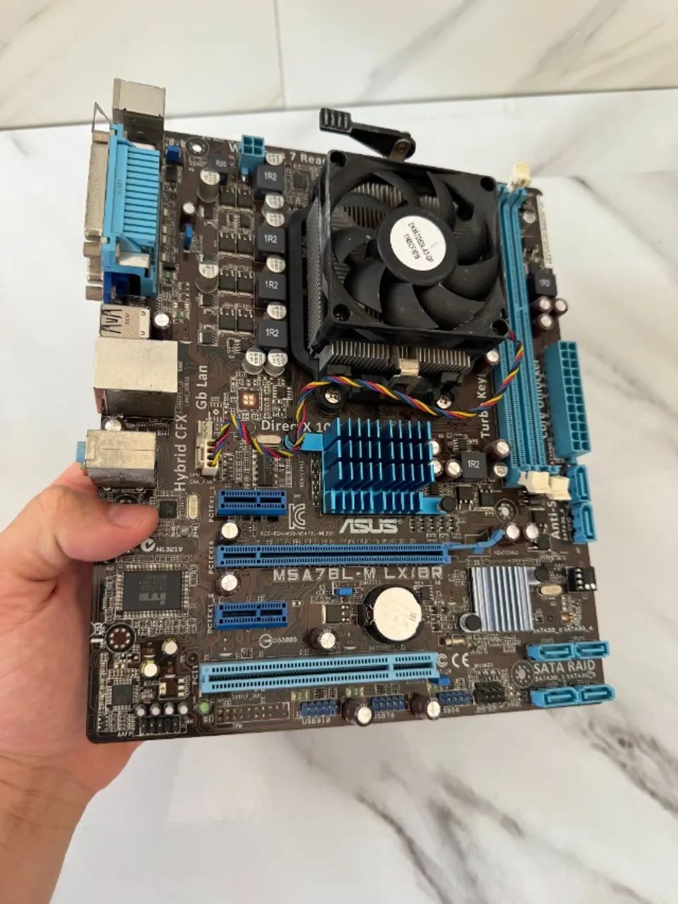 Placa Mãe Asus M5A78LM LX BR DDR3 + Processador AMD Athlon II - Foto 3