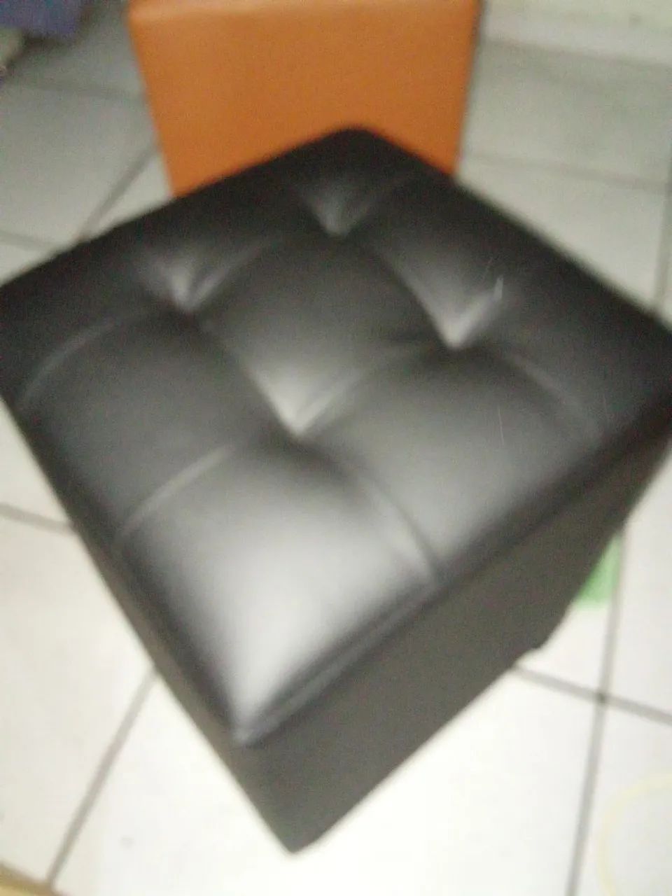 Pufe couro  - Foto 3