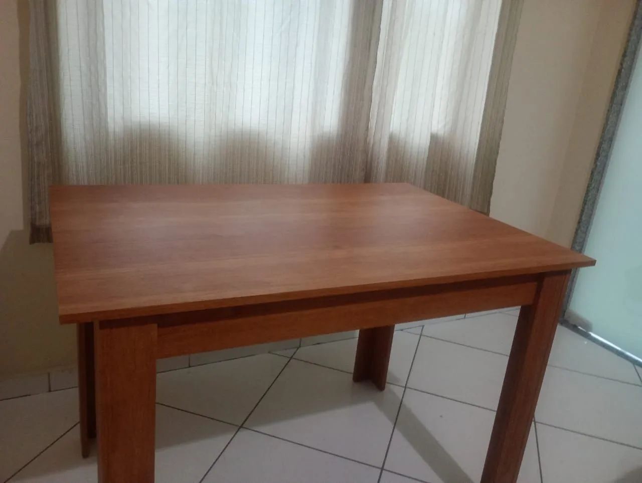 Mesa mdf com 4 cadeiras, 1,20mt - Foto 2