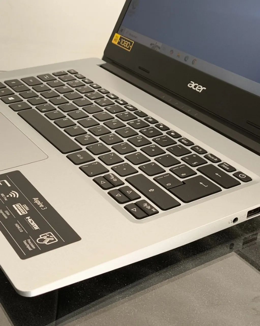 Notebook Acer Aspire 3 | Celeron N4500 | 4GB | 128GB SSD | UHD | 14.0" - Foto 2