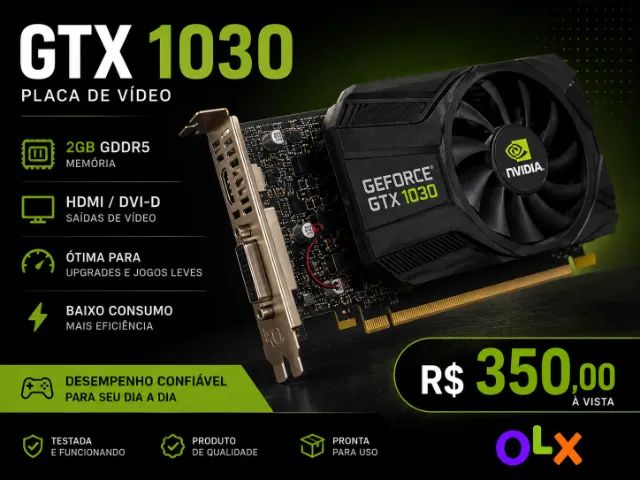 PLACA DE VIDEO GTX 1030
