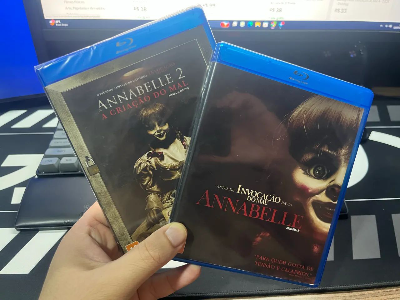 Coleção Bluray invocação do mal 1 e 2 + Annabelle 1 e 2 - Foto 3