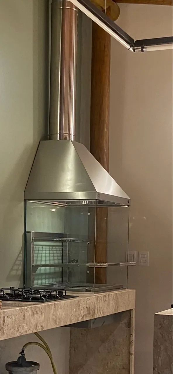 Churrasqueira Vidro Premium