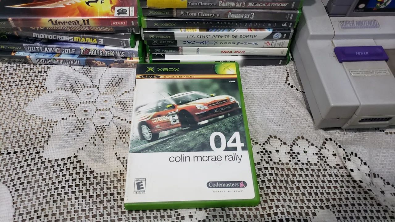 Colin Mcrae Rally 04 Xbox Clássico 
