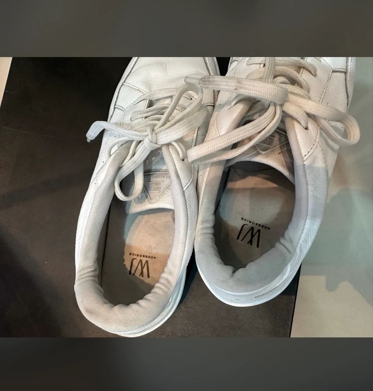 Tênis Plataforma Branco WJ - Tamanho 35 - Foto 2