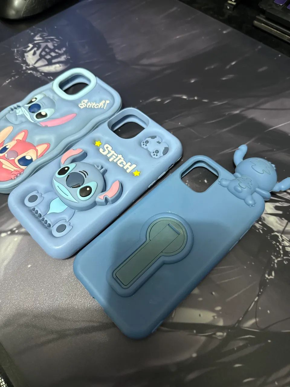Capa 3D Stitch para iPhone 11 Antichoque Proteção Completa - Foto 2