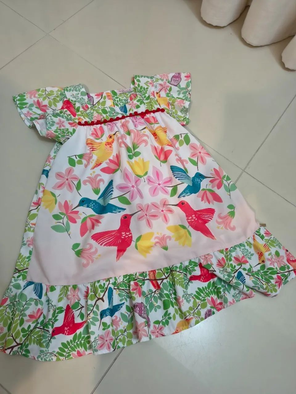 Vestido tamanho 6 menina  - Foto 2