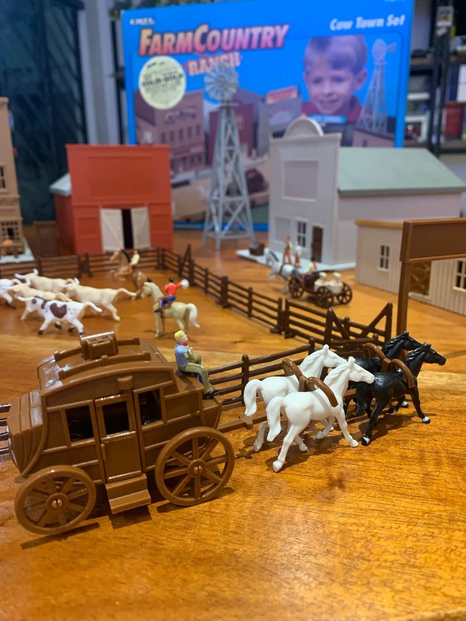 Farm Country Cow Town Set 1/64 - Foto 4