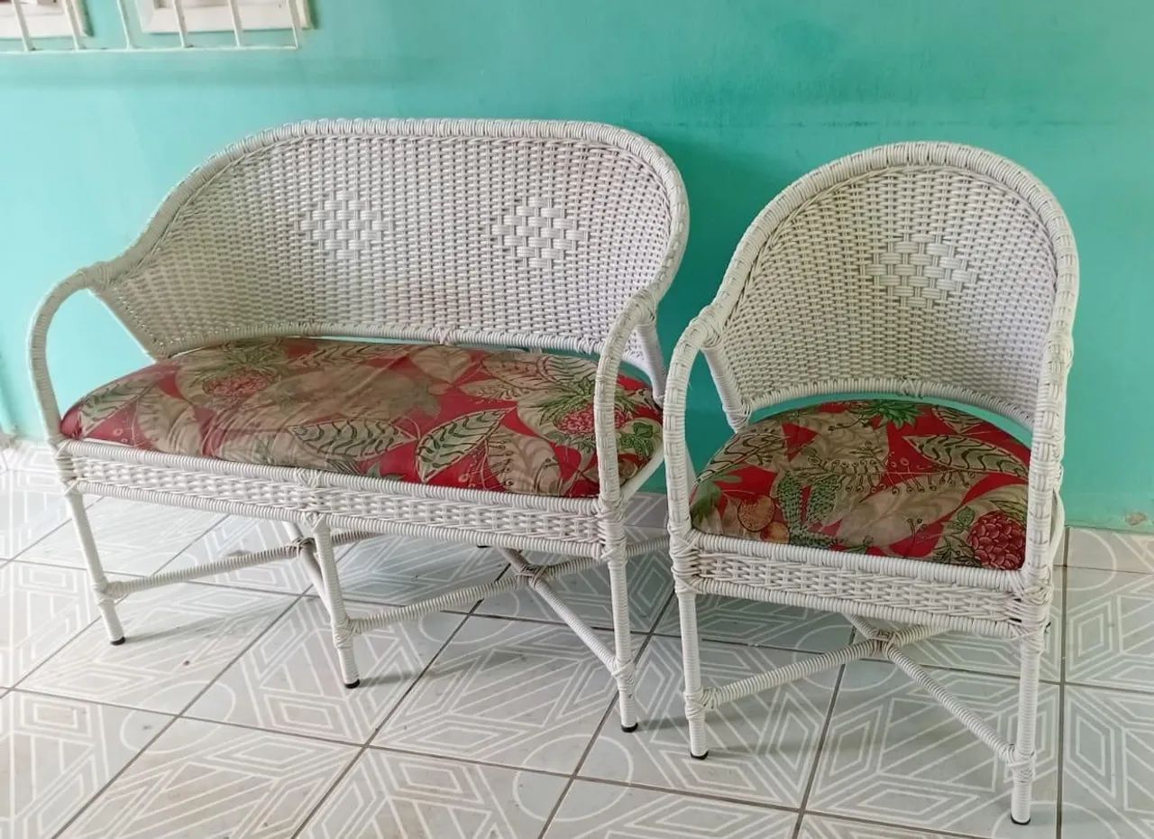 Conjunto de cadeiras de Vime 350,00 - Foto 2