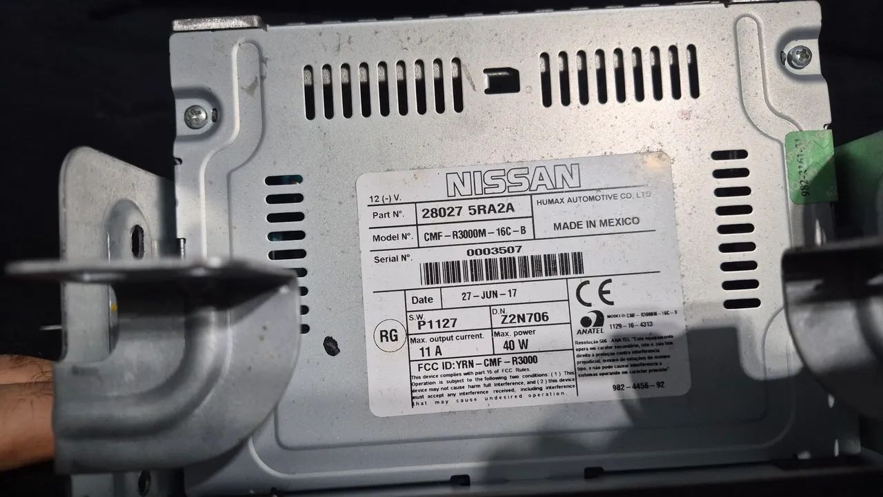 Rádio Nissan kicks 2017/2021 Bluetooth original  - Foto 3
