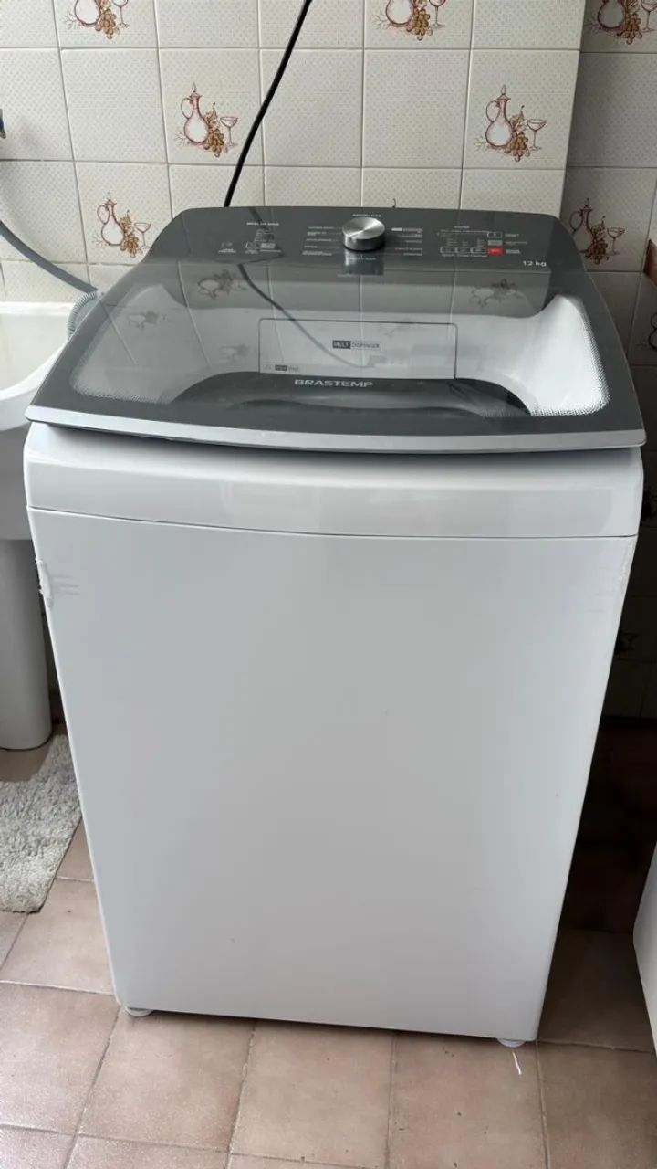 Maquina de Lavar Brastemp 12kg agua fria + quente - Foto 2