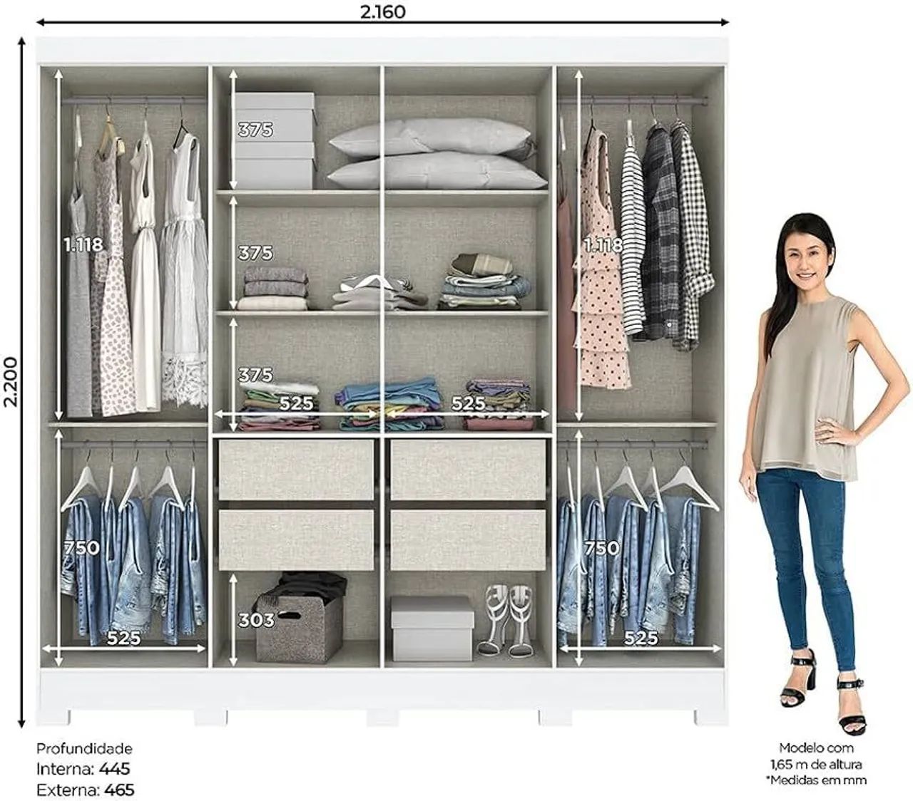 GUARDA ROUPA NOVO  - Foto 2