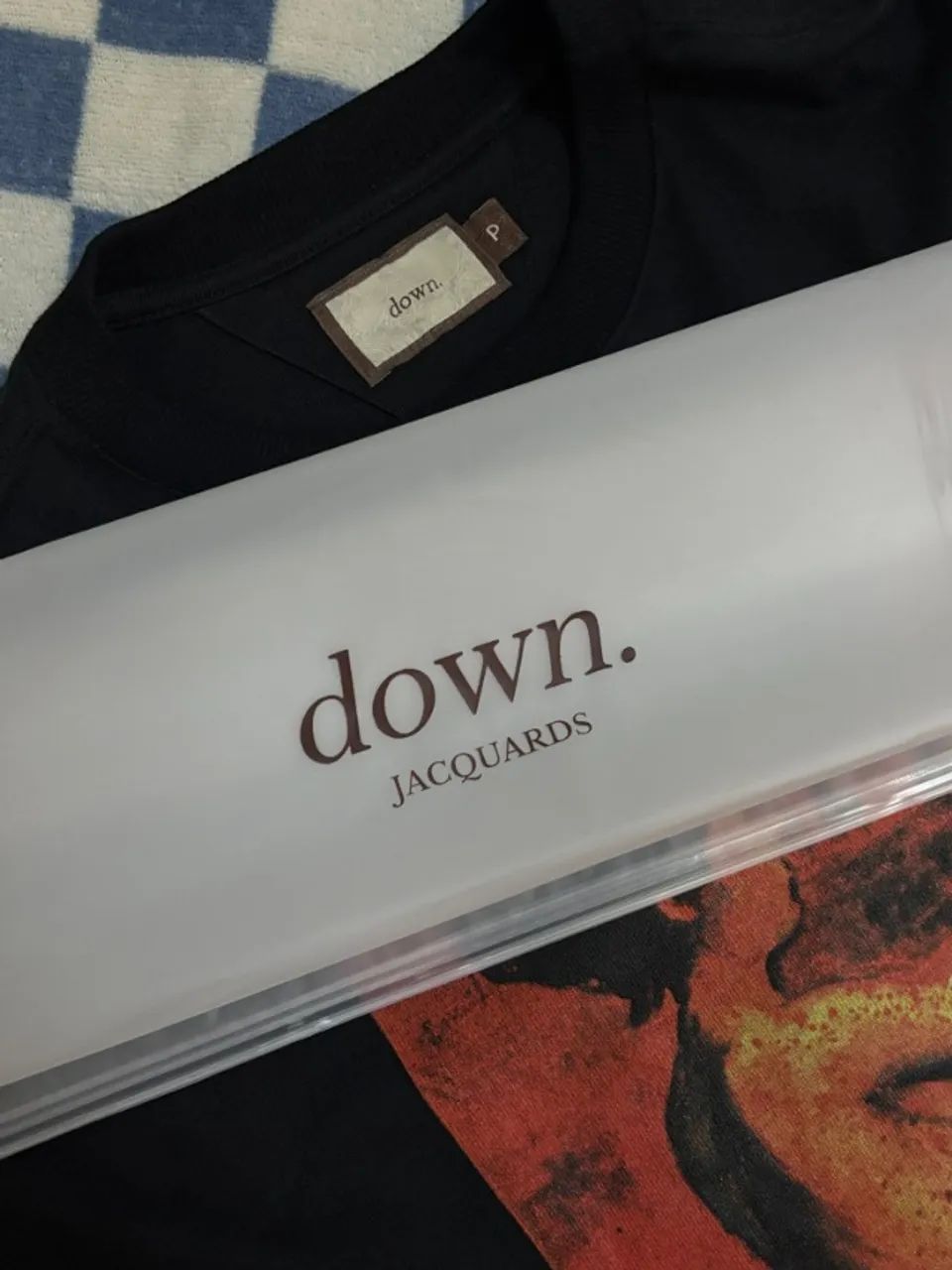Camiseta Down Jacquards Vintage Human Preta | Tam P | Estado de Nova - Foto 2