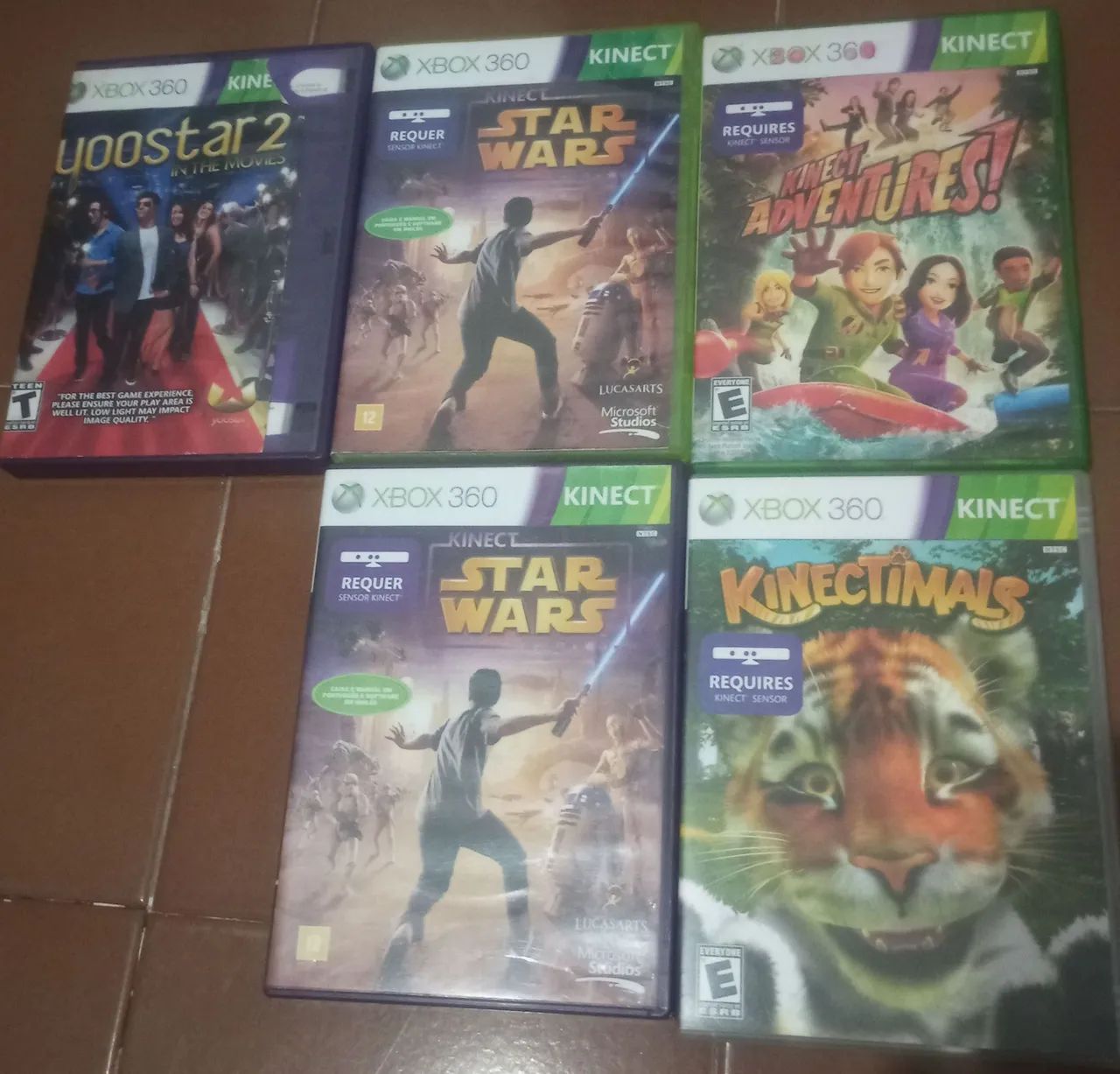 Jogos Xbox 360 kinect