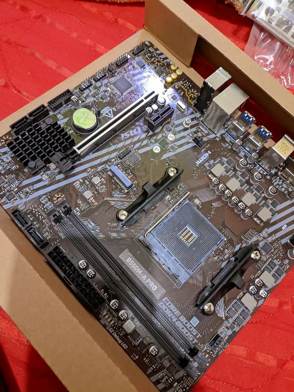 Msi B550m-a pro nova - Foto 4
